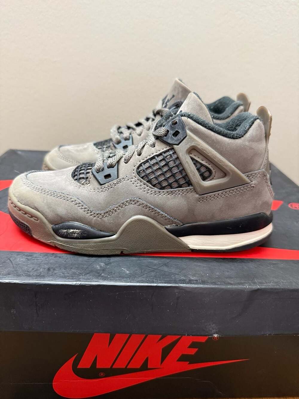 Jordan 4 Retro Cave Stone Size 13C
